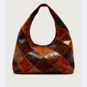 Marc Jacobs Skórzane hobo PATCHWORK SACK BAG