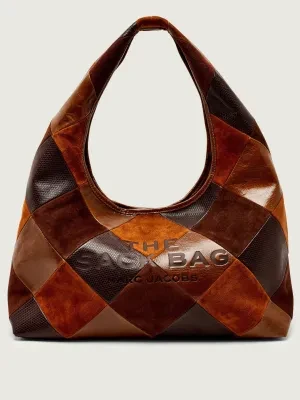 Marc Jacobs Skórzane hobo PATCHWORK SACK BAG