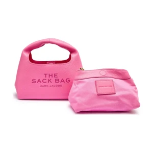 Marc Jacobs Skórzane hobo + saszetka The Mini Sack Bag