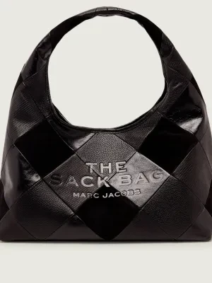 Marc Jacobs Skórzane hobo The Suede Patchwork Sack Bag