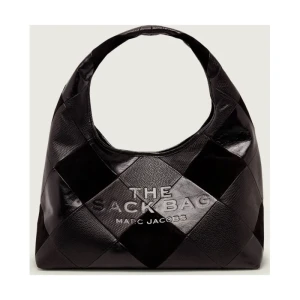 Marc Jacobs Skórzane hobo The Suede Patchwork Sack Bag