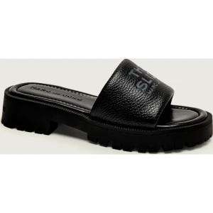 Marc Jacobs Skórzane klapki THE LUG SOLE SLIDE