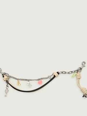 Marc Jacobs Skórzany brelok CHAIN BAG CHARM
