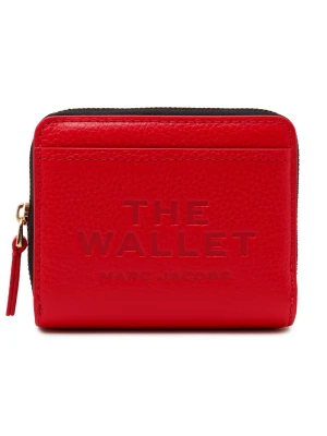 Marc Jacobs Skórzany portfel czerwony