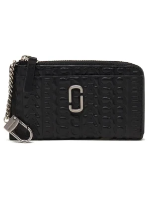 Marc Jacobs Skórzany portfel DTM MONOGRAM