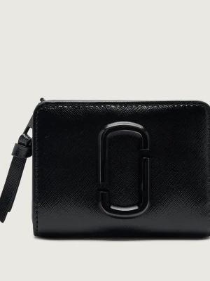Marc Jacobs Skórzany portfel The Snapshot DTM Mini czarny