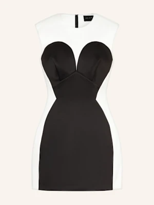 Marc Jacobs Sukienka Satynowa Seamed Up Satin schwarz