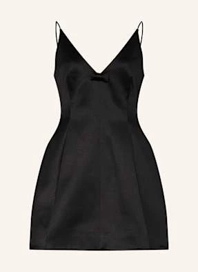 Marc Jacobs Sukienka Satynowa The Satin Bow Dress schwarz