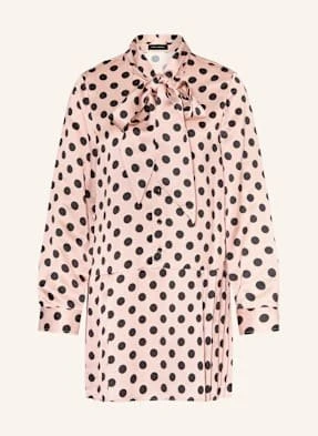 Marc Jacobs Sukienka Z Kokardą Z Satyny rosa