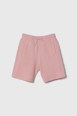 Marc Jacobs szorty bawełniane dziecięce kolor różowy gładkie