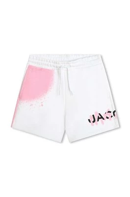 Marc Jacobs szorty dziecięce kolor biały wzorzyste regulowana talia