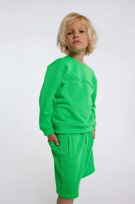 Marc Jacobs szorty dziecięce kolor zielony gładkie regulowana talia