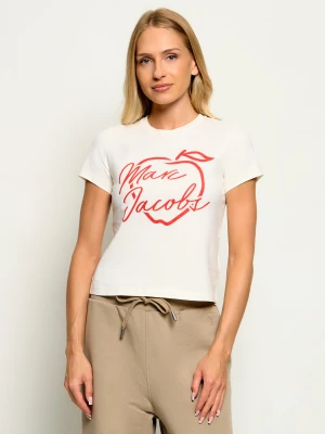 Marc Jacobs T-shirt Apple Logo | Regular Fit ecru