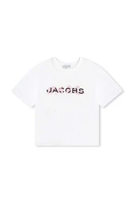 Marc Jacobs t-shirt bawełniany dziecięcy kolor biały
