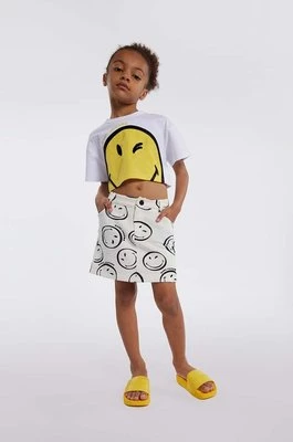 Marc Jacobs t-shirt bawełniany dziecięcy x Smiley kolor biały