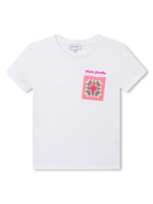 Marc Jacobs T-Shirt W15656 S Biały Regular Fit