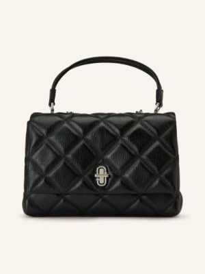 Marc Jacobs Torba Na Ramię The Slim Dual Chain Quilted schwarz