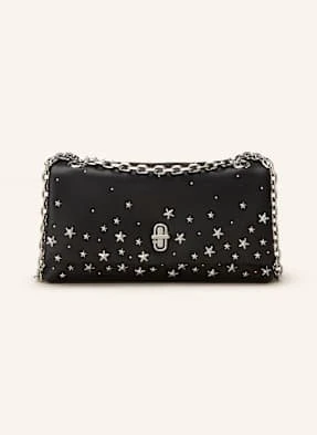 Marc Jacobs Torba Na Ramię The Star Studded Dual Chain Wallet Z Ćwiekami schwarz