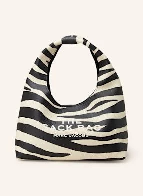 Marc Jacobs Torba Na Ramię The Sack Bag Zebra schwarz