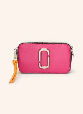 Marc Jacobs Torba Na Ramię Ze Skóry Saffiano Snapshot pink