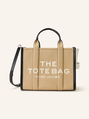Marc Jacobs Torba Shopper The Colorblock Medium Tote Bag beige