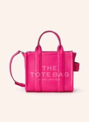 Marc Jacobs Torba Shopper The Crossbody Tote Bag Leather pink