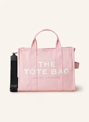 Marc Jacobs Torba Shopper The Medium Tote Bag Canvas rosa