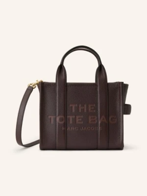 Marc Jacobs Torba Shopper The Small Tote Bag Leather braun