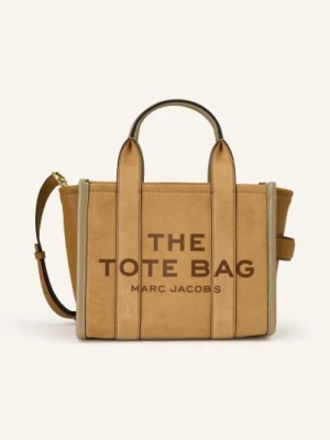 Marc Jacobs Torba Shopper The Suede Small Tote Bag beige