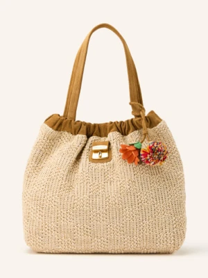 Marc Jacobs Torba Z Paskiem The Summer Woven Cristina beige
