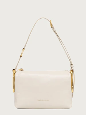 MARC JACOBS torebka crossbody damska skórzana MEDIUM SHOULDER BAG beżowy