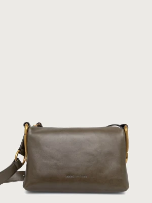 MARC JACOBS torebka crossbody damska skórzana MEDIUM SHOULDER BAG zielony