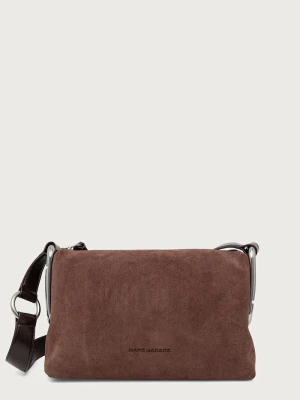 MARC JACOBS torebka crossbody damska zamszowa SCENE MEDIUM SHOULDER brązowy