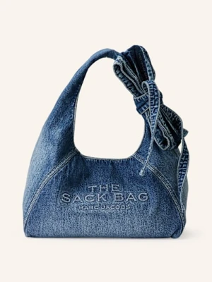 Marc Jacobs Torebka Hobo The Bow Denim Sack Bag blau