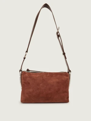Marc Jacobs Torebka na ramię Medium Shoulder Bag | zamsz brązowy
