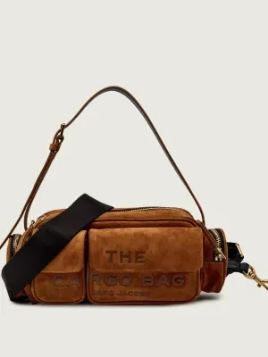 Marc Jacobs Torebka na ramię SUEDE CARGO BAG | zamsz