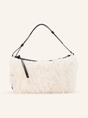 Marc Jacobs Torebka Na Ramię The Scene Large Z Sztucznego Futra beige