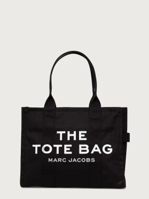 MARC JACOBS torebka shopper damska bawełniana THE LARGE TOTE czarny