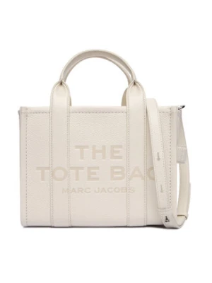 Marc Jacobs Torebka The Leather Small Tote Bag H009L01SP21 Écru