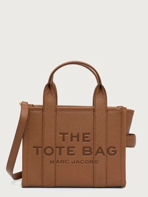 MARC JACOBS torebka tote damska skórzana THE SMALL TOTE brązowy