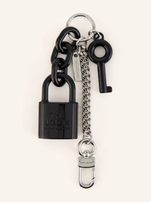 Marc Jacobs Zawieszka Do Torby The Lock Charm Chain schwarz