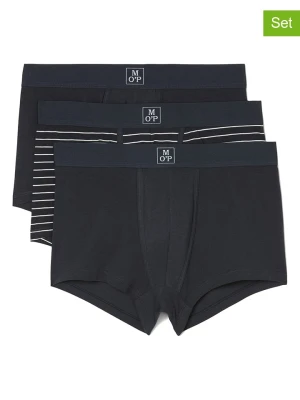 Marc O´Polo Bodywear Bokserki (3 pary) w kolorze czarno-białym rozmiar: S
