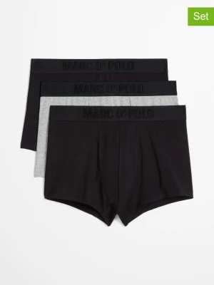 Marc O´Polo Bodywear Bokserki (3 pary) w kolorze czarno-jasnoszarym rozmiar: XL Marc O'Polo