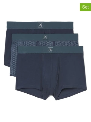 Marc O´Polo Bodywear Bokserki (3 pary) w kolorze granatowym rozmiar: M
