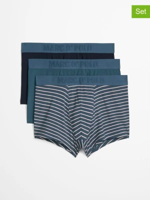 Marc O´Polo Bodywear Bokserki (3 pary) w kolorze niebiesko-granatowym rozmiar: S Marc O'Polo
