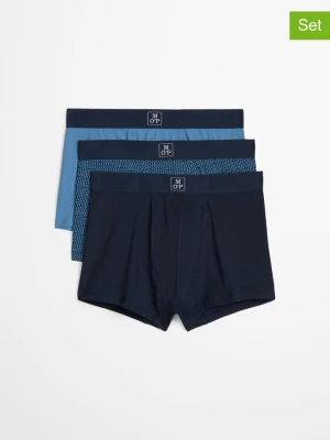 Marc O´Polo Bodywear Bokserki (3 pary) w kolorze niebiesko-granatowym rozmiar: S Marc O'Polo
