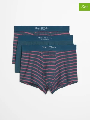 Marc O´Polo Bodywear Bokserki (3 pary) w kolorze niebiesko-jasnoróżowym rozmiar: M Marc O'Polo