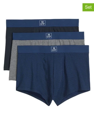 Marc O´Polo Bodywear Bokserki (3 pary) w kolorze szaro-granatowym rozmiar: XL Marc O'Polo