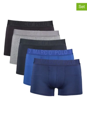 Marc O´Polo Bodywear Bokserki (5 par) w kolorze niebiesko-granatowo-czarnym rozmiar: XL Marc O'Polo