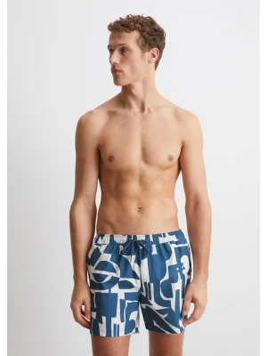 Marc O´Polo Bodywear Szorty kąpielowe w kolorze granatowo-białym rozmiar: XL Marc O'Polo